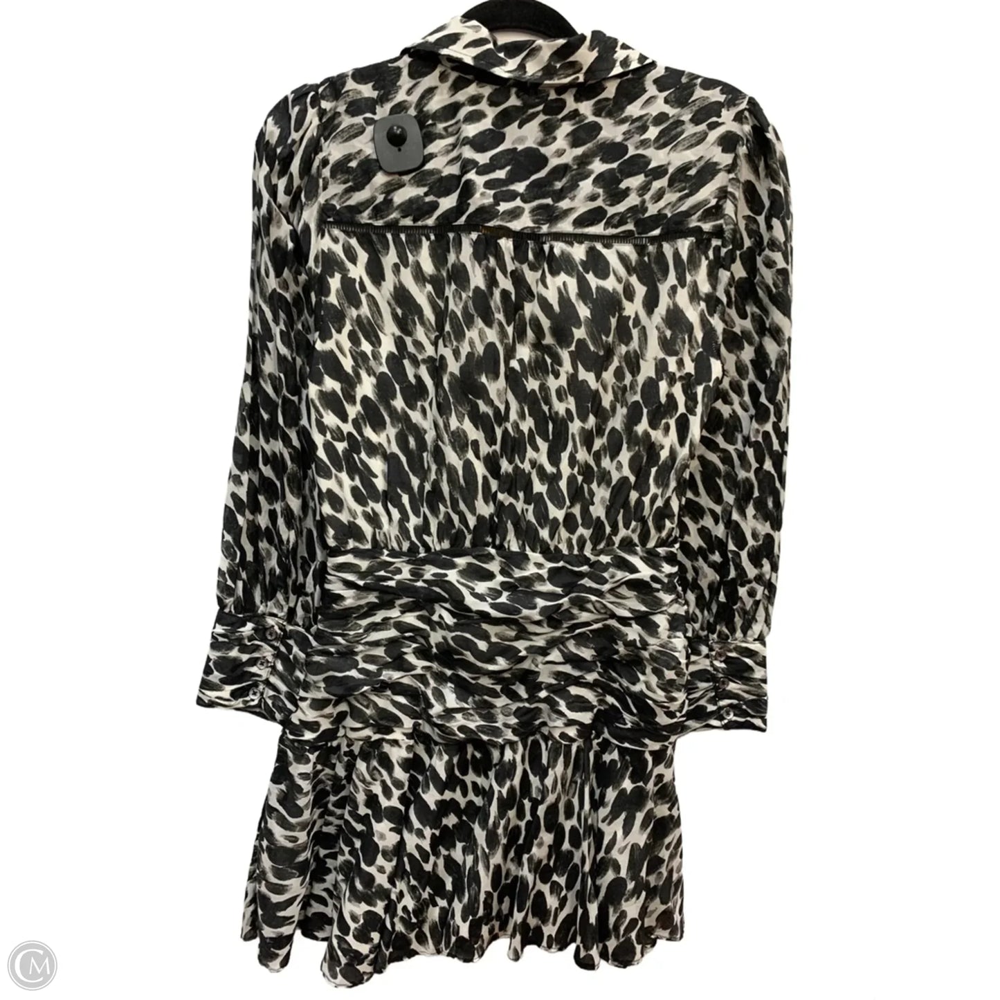 Dress Casual Short By Maeve In Black & White, Size: 12p