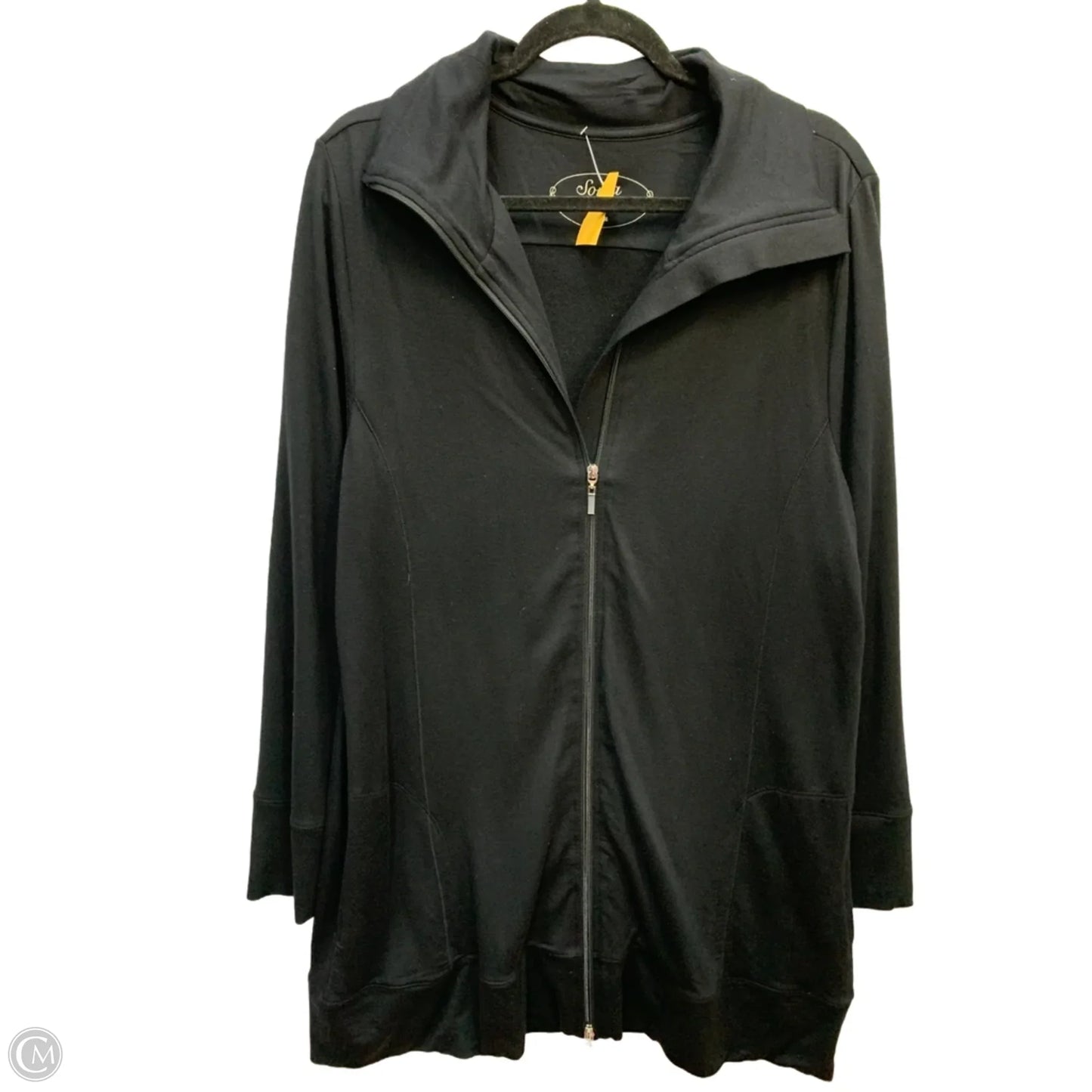 Sweatshirt Collar By Soma In Black, Size: Xl