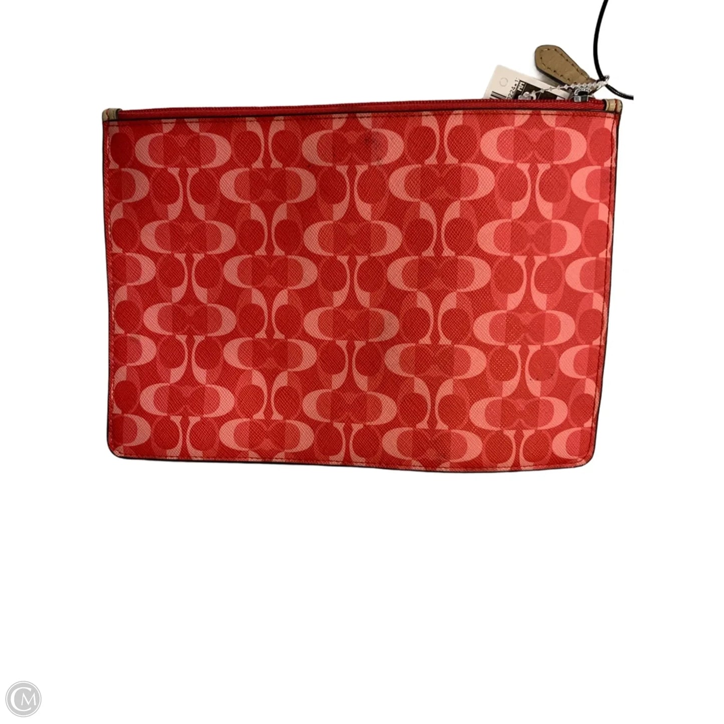 Makeup Bag Designer By Coach, Size: Medium