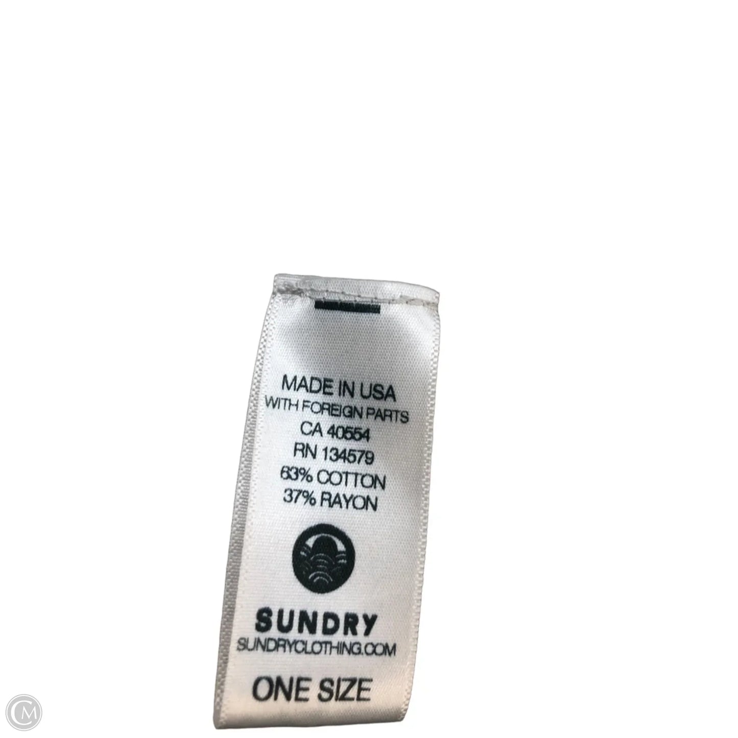 Poncho By Sundry In Grey, Size: Osfm