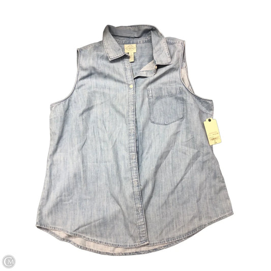 Tank Top By St Johns Bay In Blue, Size: Xl