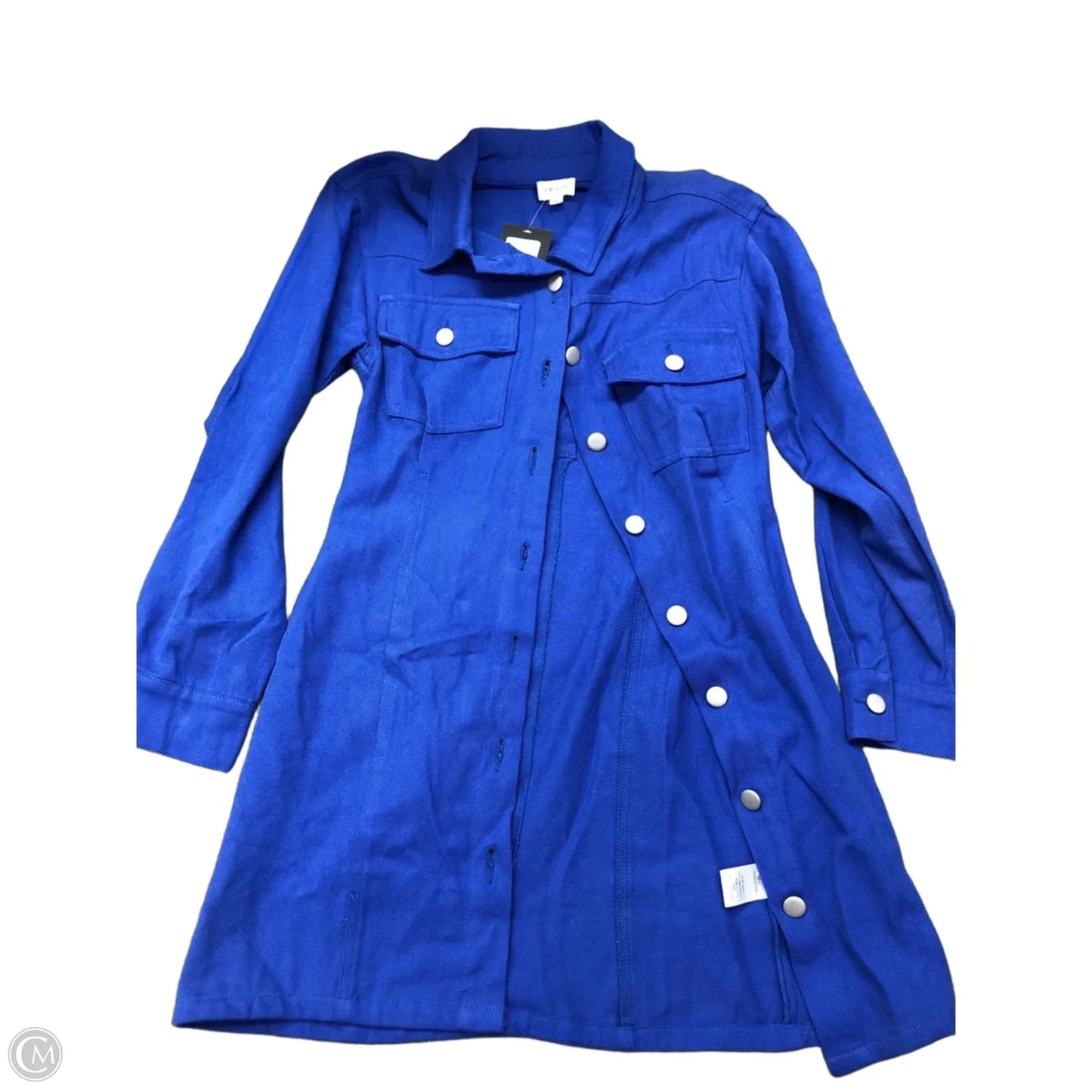 Dress Casual Short By Clothes Mentor In Blue, Size: Xs