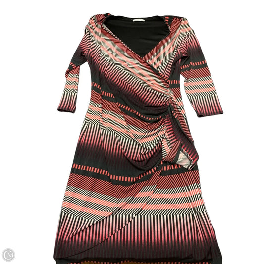 Dress Party Short By New York And Co In Black & Pink, Size: M
