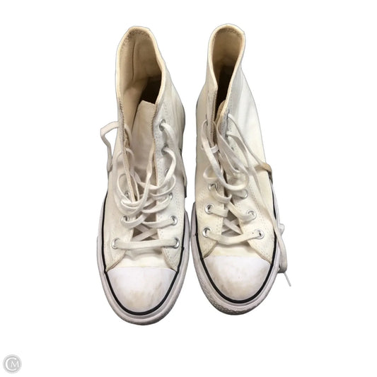 Shoes Sneakers Platform By Converse In White, Size: 9