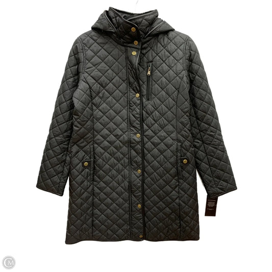 Coat Parka By Lauren By Ralph Lauren In Black, Size: S