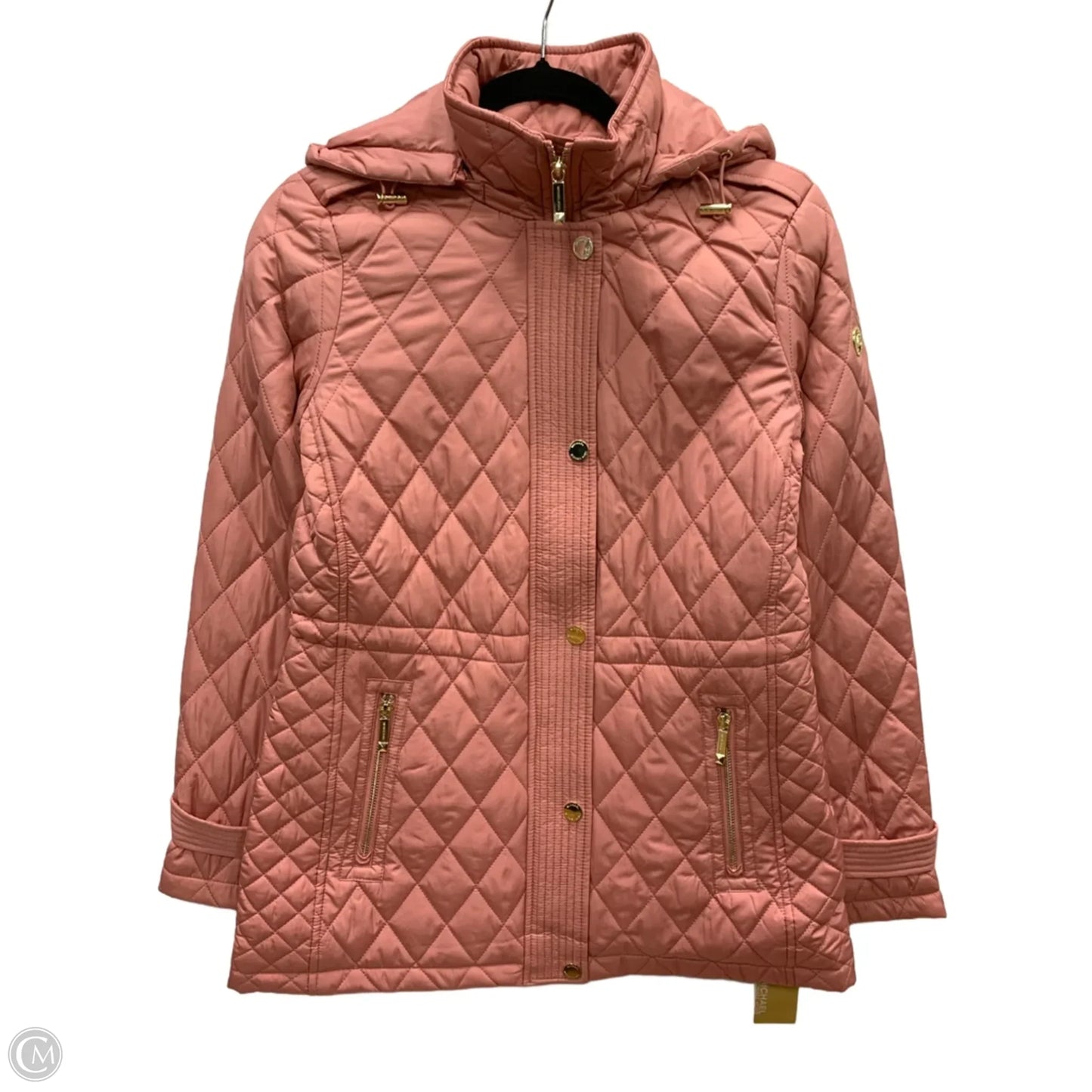 Coat Puffer & Quilted By Michael By Michael Kors In Pink, Size: Xs