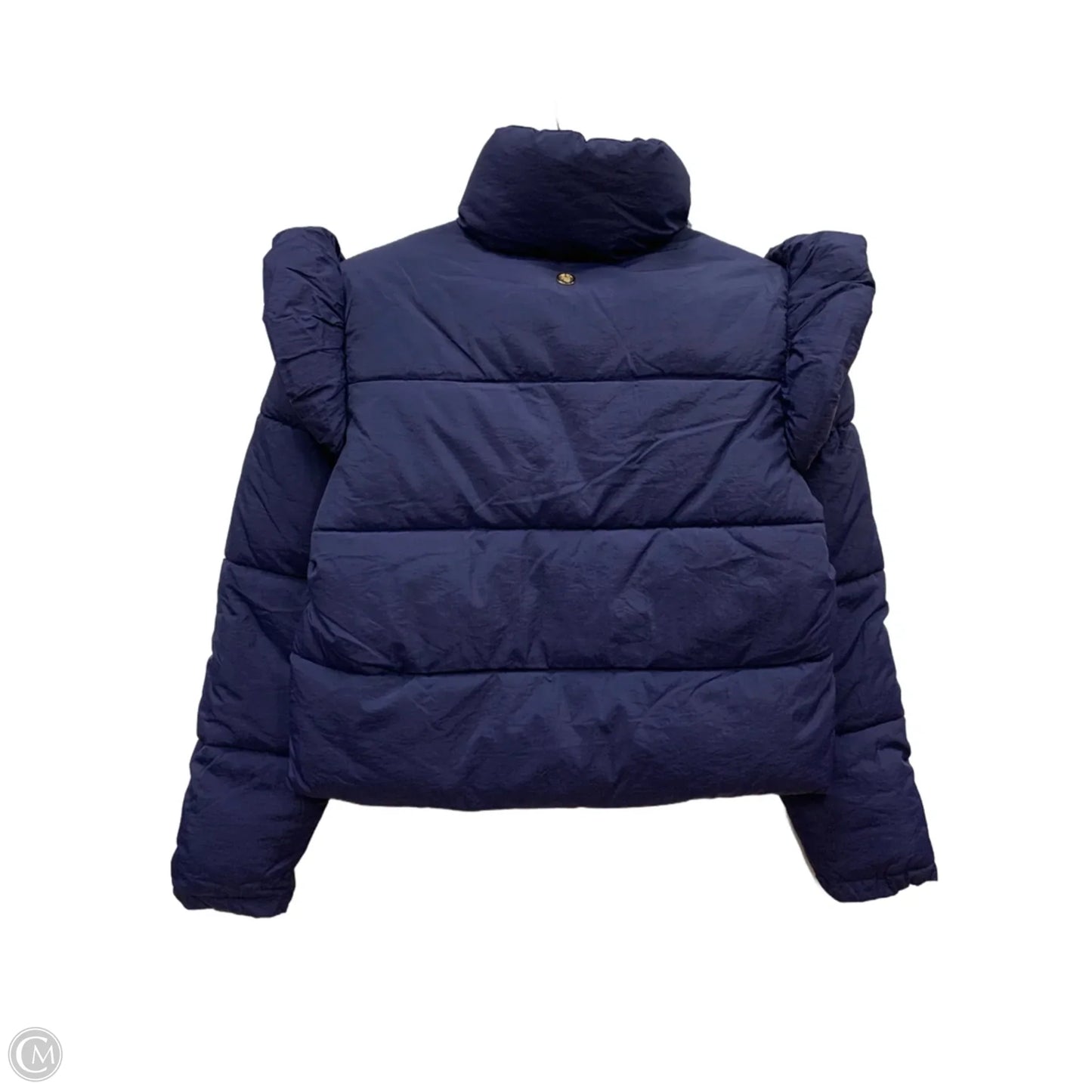 Coat Puffer & Quilted By Simply Southern In Navy, Size: Xs