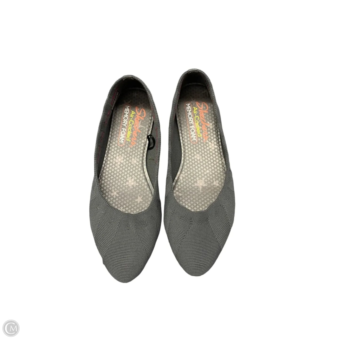 Shoes Flats By Skechers In Grey, Size: 6.5
