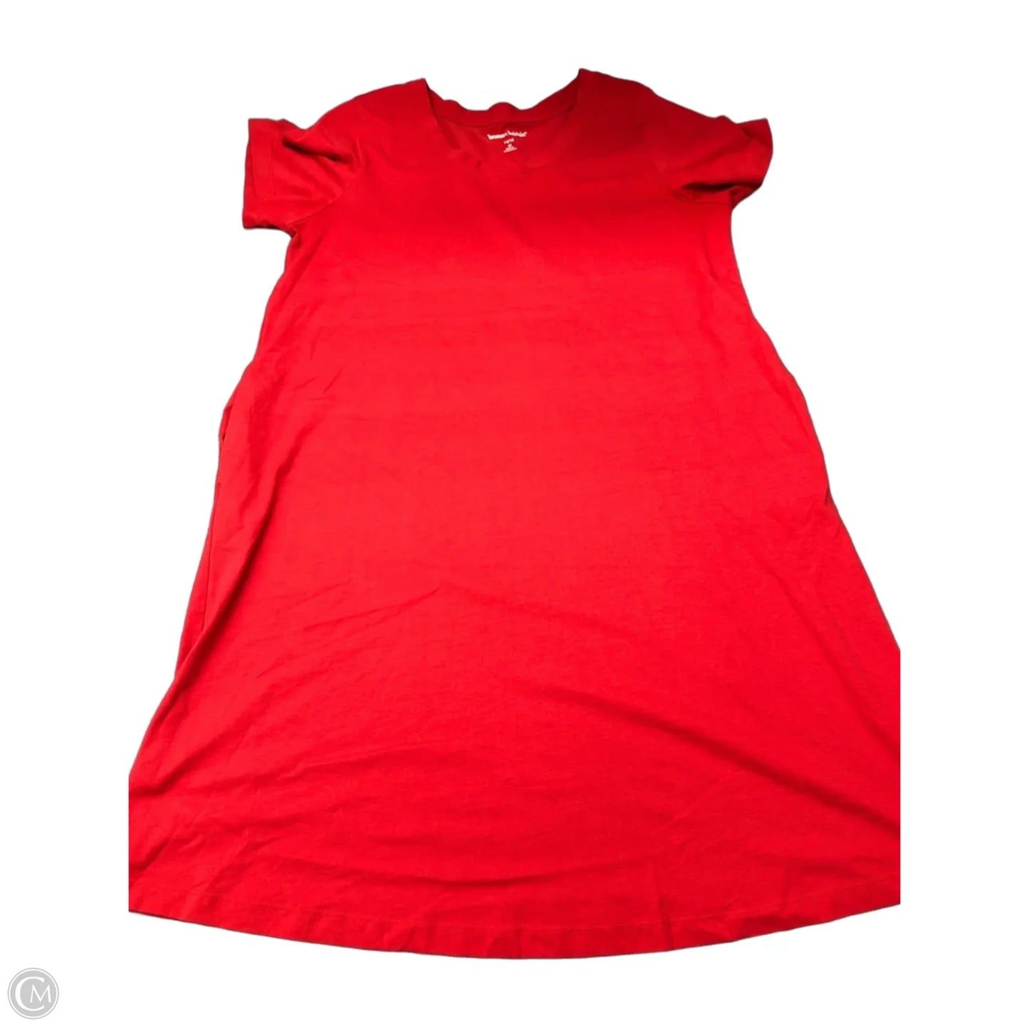 Dress Casual Short By Woman Within In Red, Size: 14