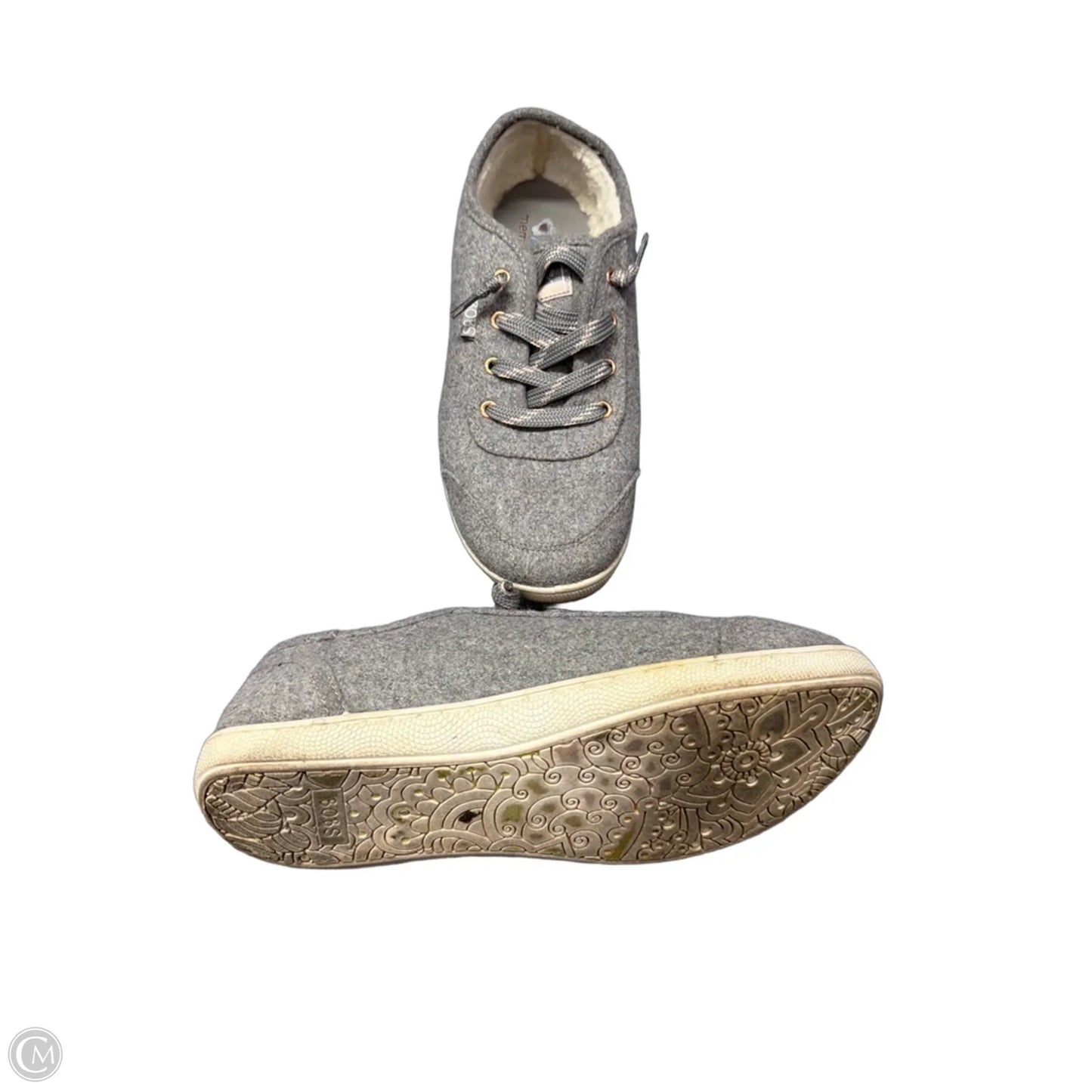 Shoes Sneakers By Bobs In Grey, Size: 9
