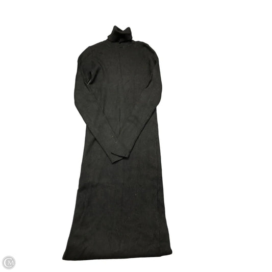 Dress Sweater By Clothes Mentor In Black, Size: L