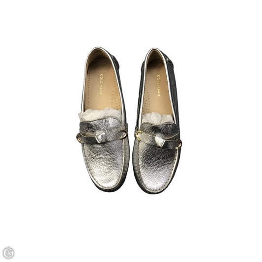 Shoes Flats By Cole-haan In Silver, Size: 8