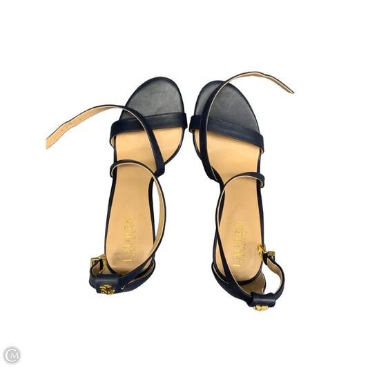 Shoes Heels Kitten By Lauren By Ralph Lauren In Navy, Size: 9