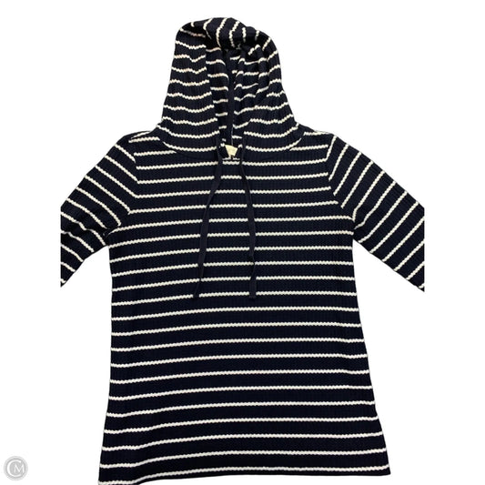 Sweatshirt Hoodie By Loft In Navy, Size: Xs