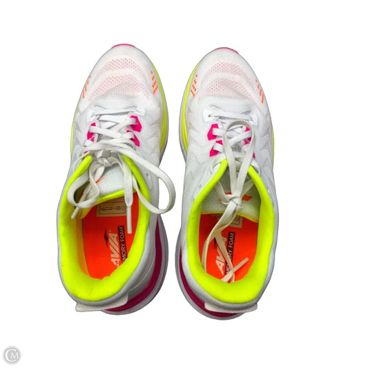 Shoes Athletic By Avia In Pink & White, Size: 7.5
