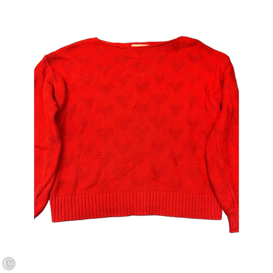Sweater By Loft In Red, Size: M