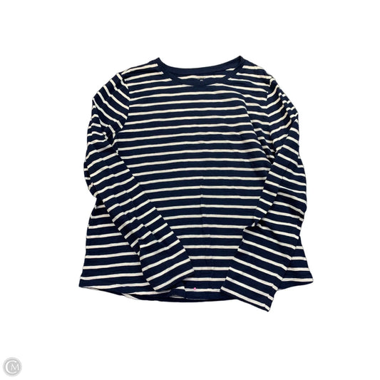 Top Long Sleeve By Sonoma In Navy, Size: Xl