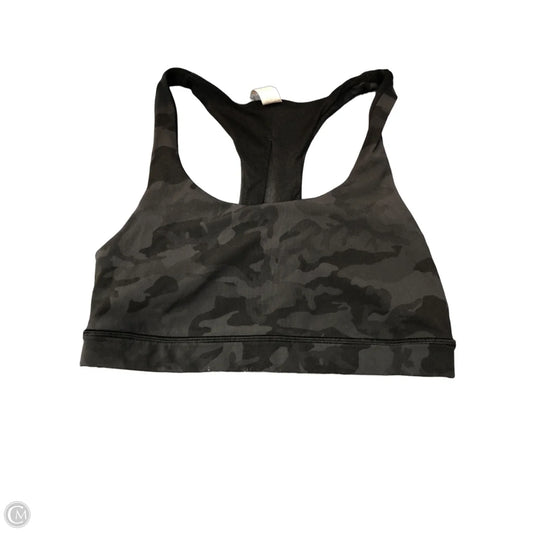 Athletic Bra By Lululemon In Camouflage Print, Size: 6