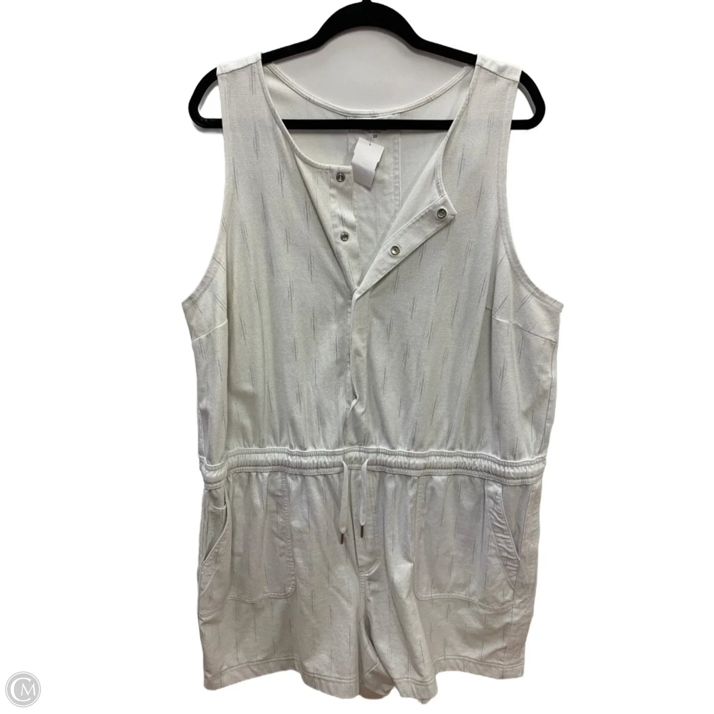 Romper By Athleta In White, Size: 2x