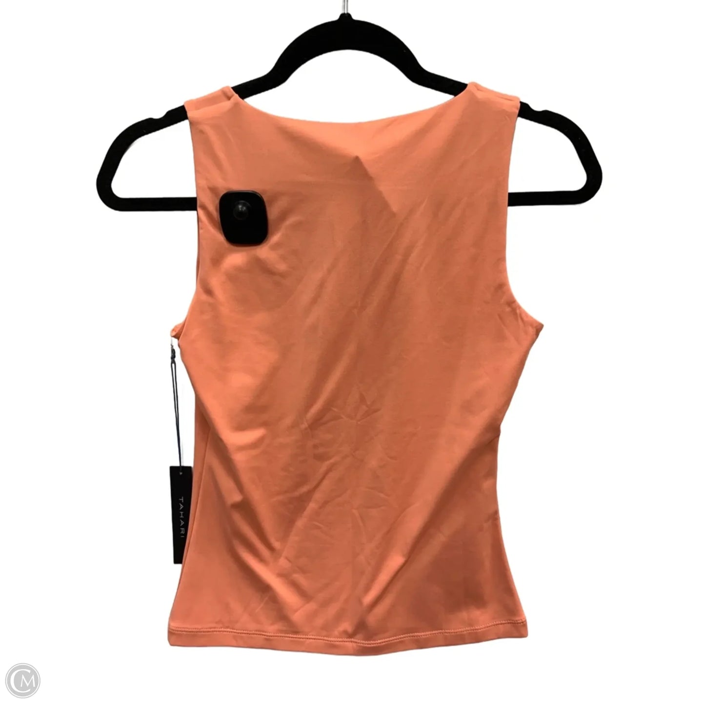 Tank Top By Tahari By Arthur Levine In Orange, Size: Xs