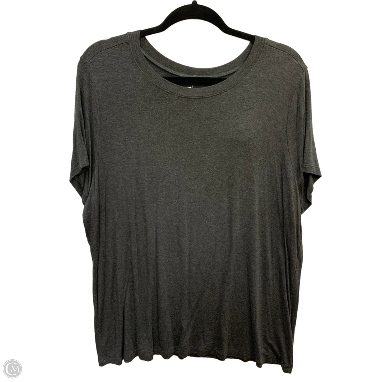 Top Short Sleeve Basic By Torrid In Grey, Size: 2x