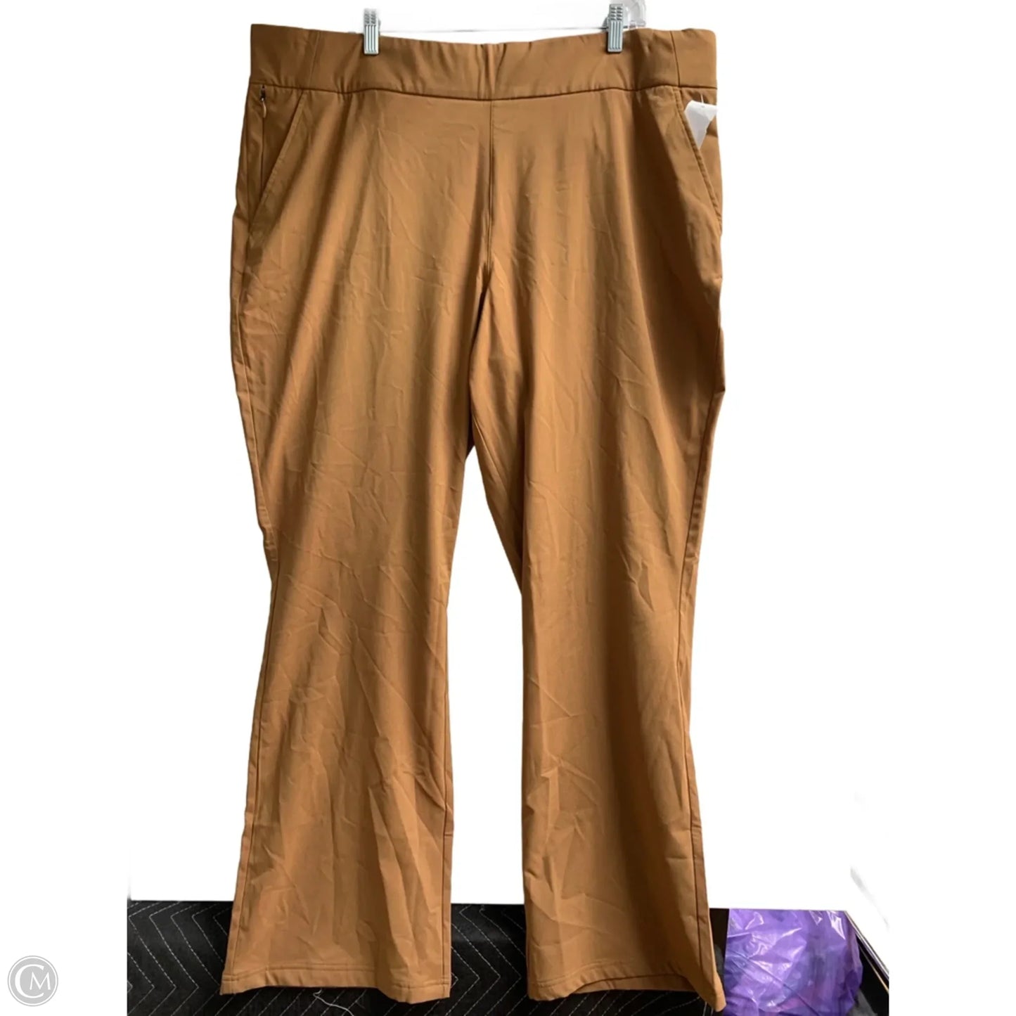Athletic Pants By Columbia In Tan, Size: 2x