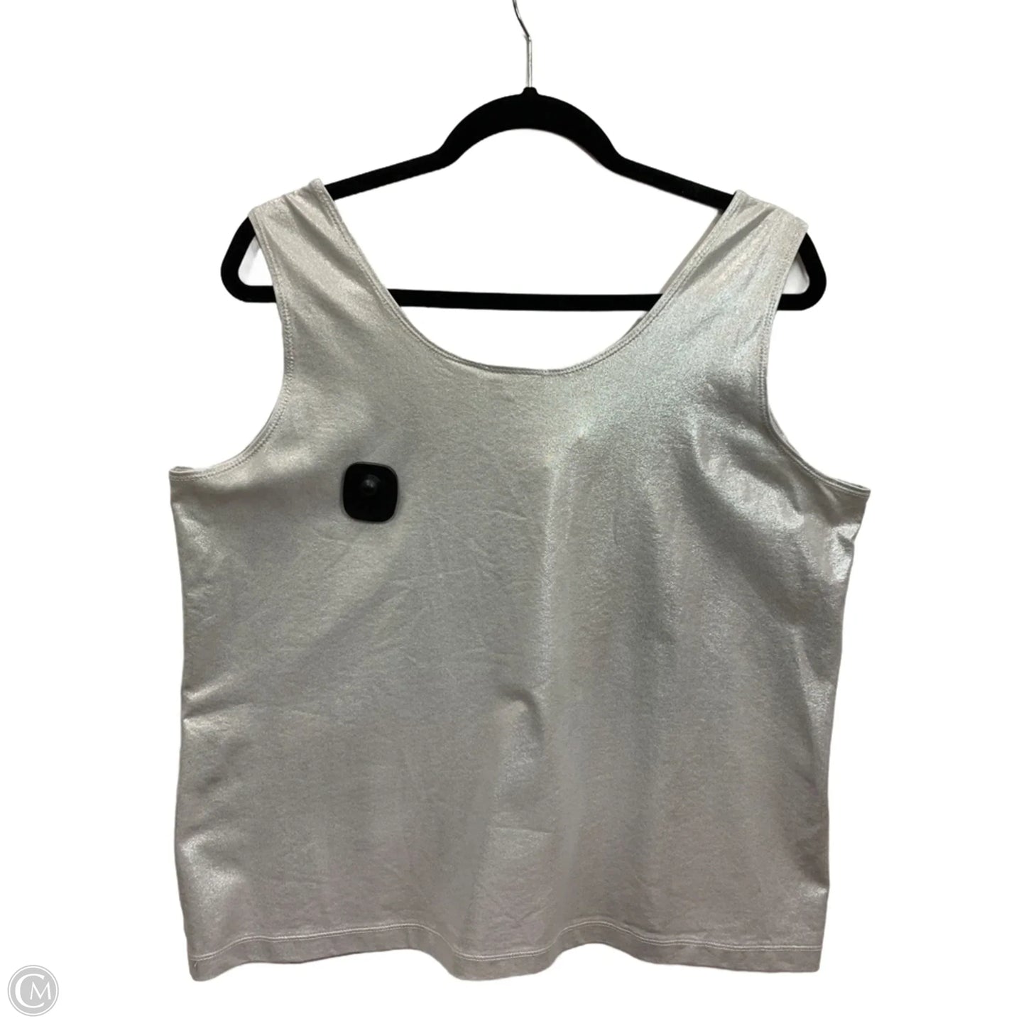 Top Sleeveless Basic By Chicos In Grey, Size: 16