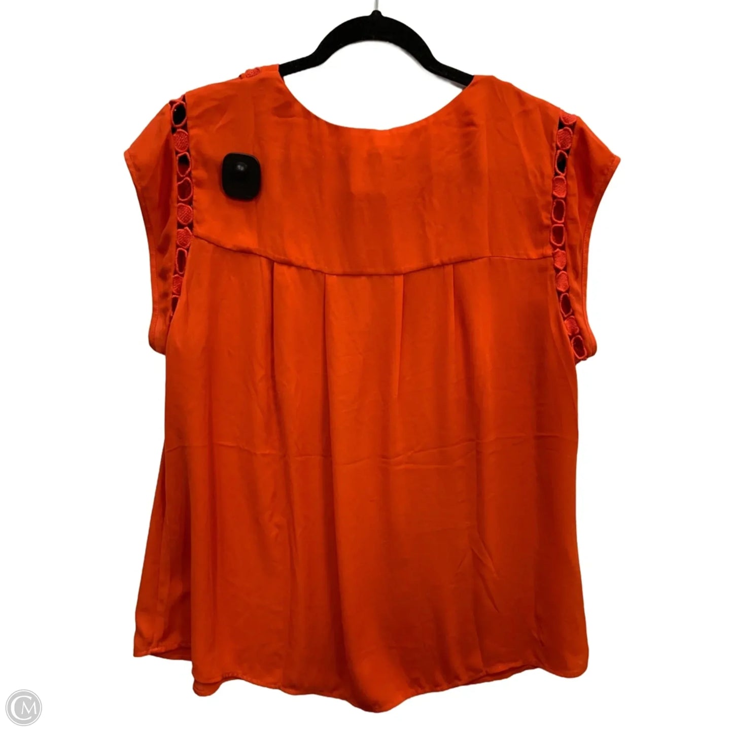 Top Sleeveless By Daniel Rainn In Orange, Size: 2x