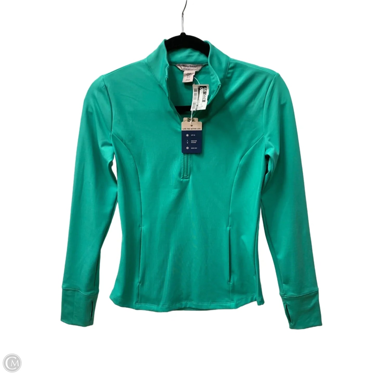 Athletic Jacket By Tommy Bahama In Green, Size: Xs