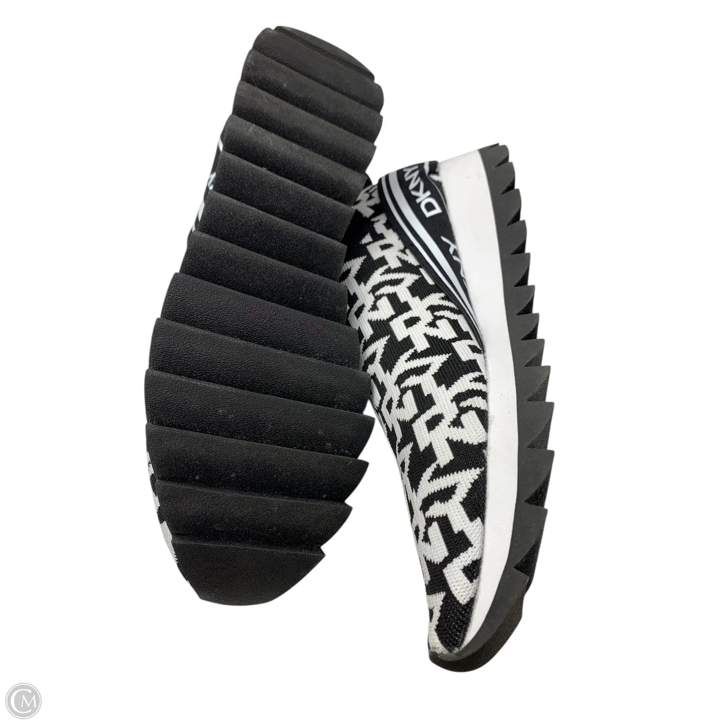 Shoes Athletic By Dkny In Black & White, Size: 8.5