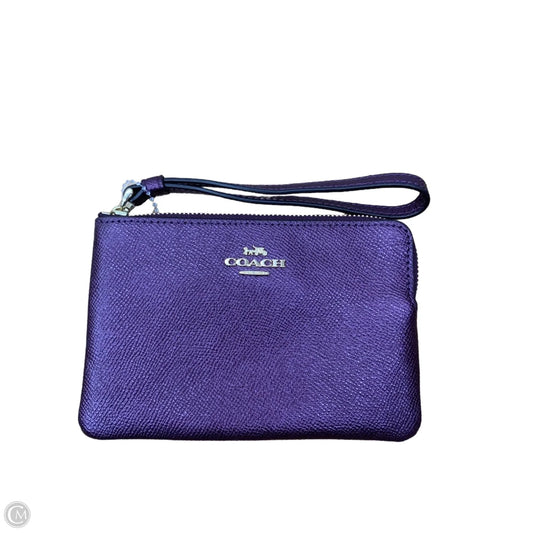 Wristlet Designer By Coach, Size: Large