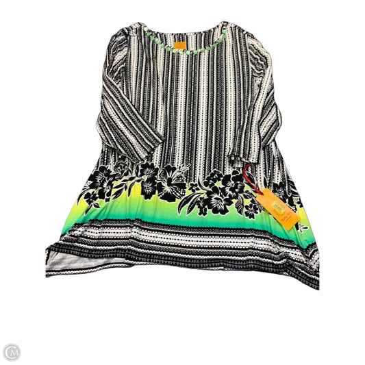Top 3/4 Sleeve By Ruby Rd In Multi-colored, Size: 3x