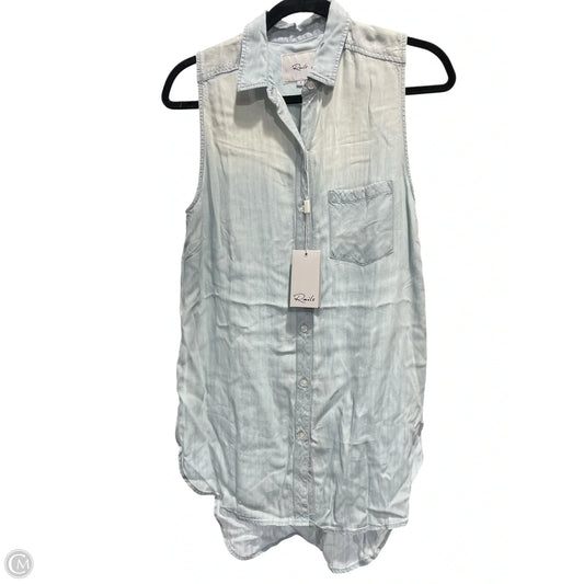 Dress Casual Midi By Rails In Blue Denim, Size: S