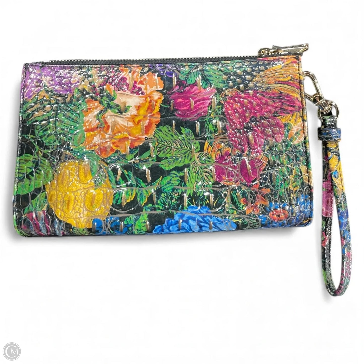 Wristlet Designer By Brahmin, Size: Medium