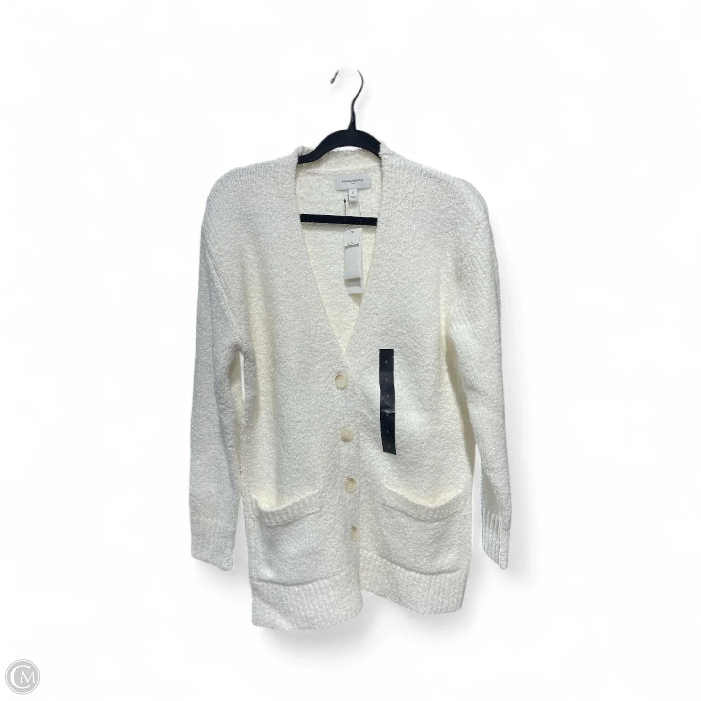 Cardigan By Banana Republic In Cream, Size: S