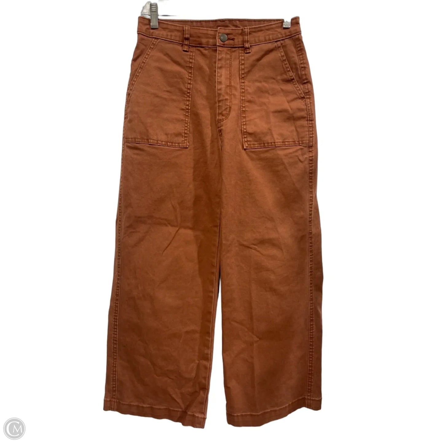 Jeans Wide Leg By Universal Thread In Brown Denim, Size: 2