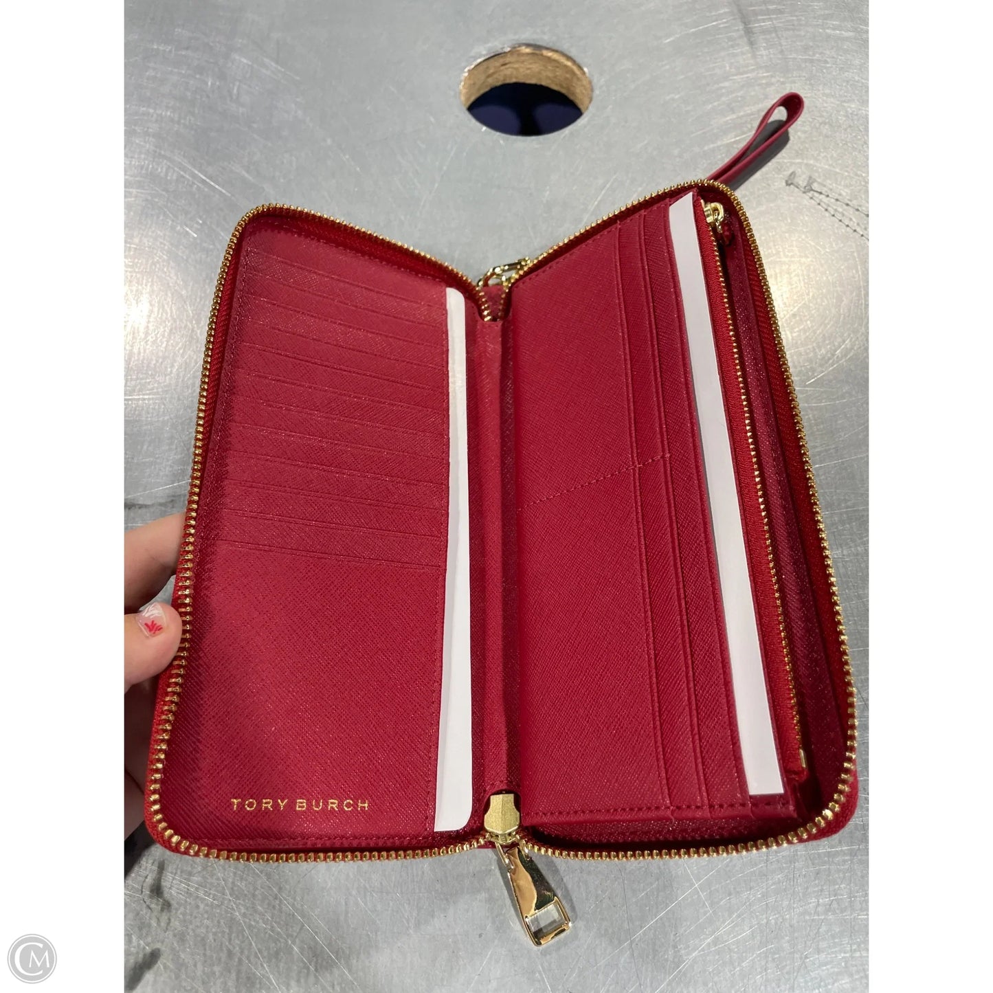Wallet Designer By Tory Burch, Size: Large