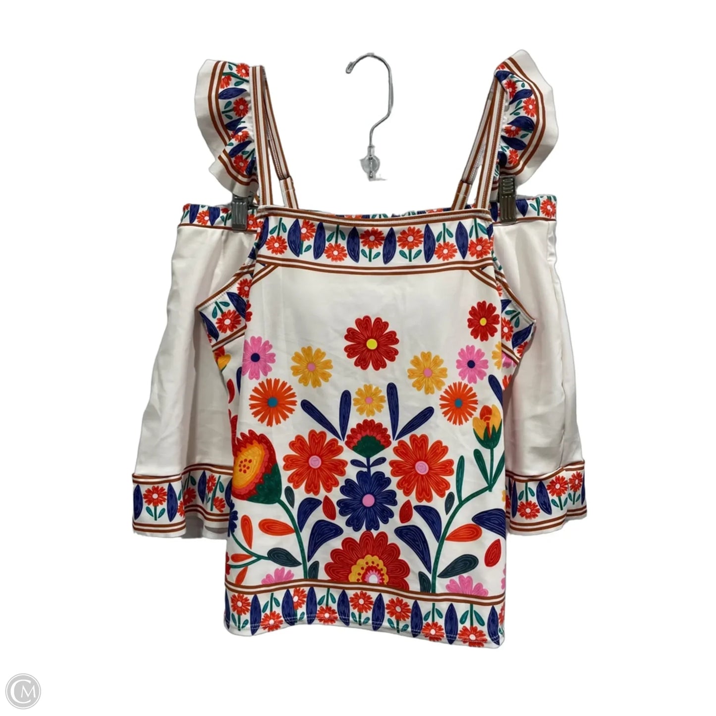 Swimsuit 2pc By Clothes Mentor In Floral Print, Size: L
