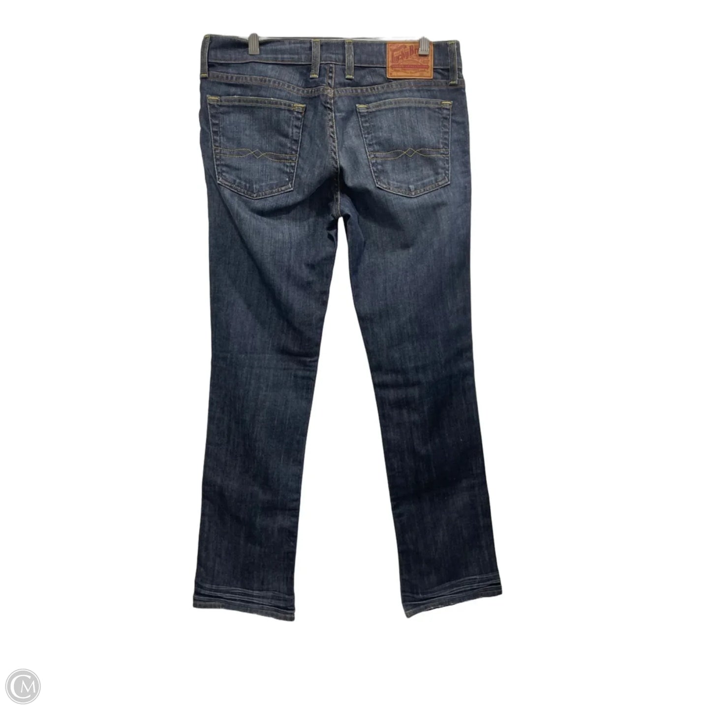 Jeans Flared By Lucky Brand In Blue Denim, Size: 8