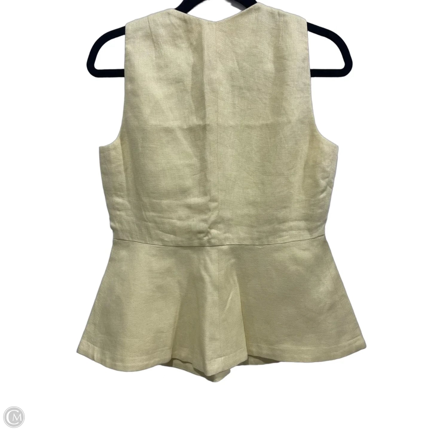 Top Sleeveless By Clothes Mentor In Yellow, Size: 4