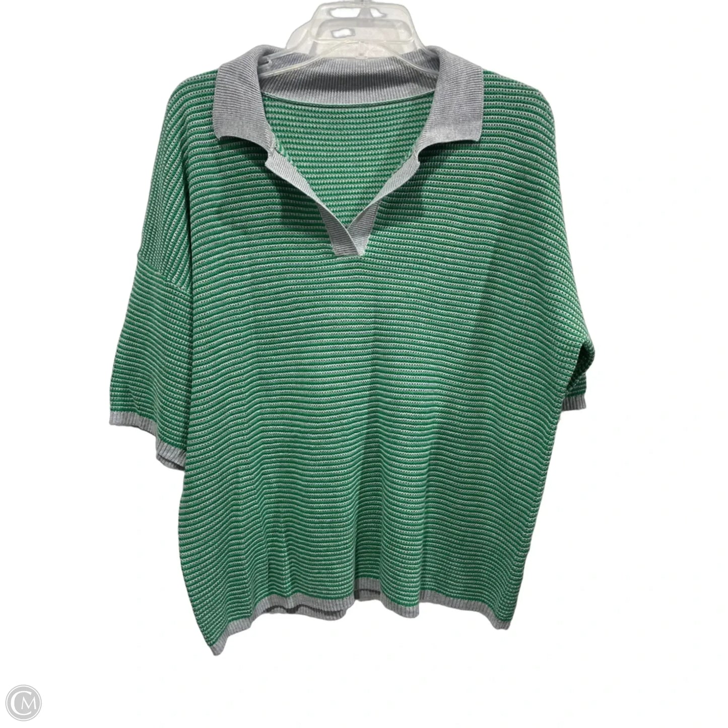 Shorts Set By Clothes Mentor In Striped Pattern, Size: L