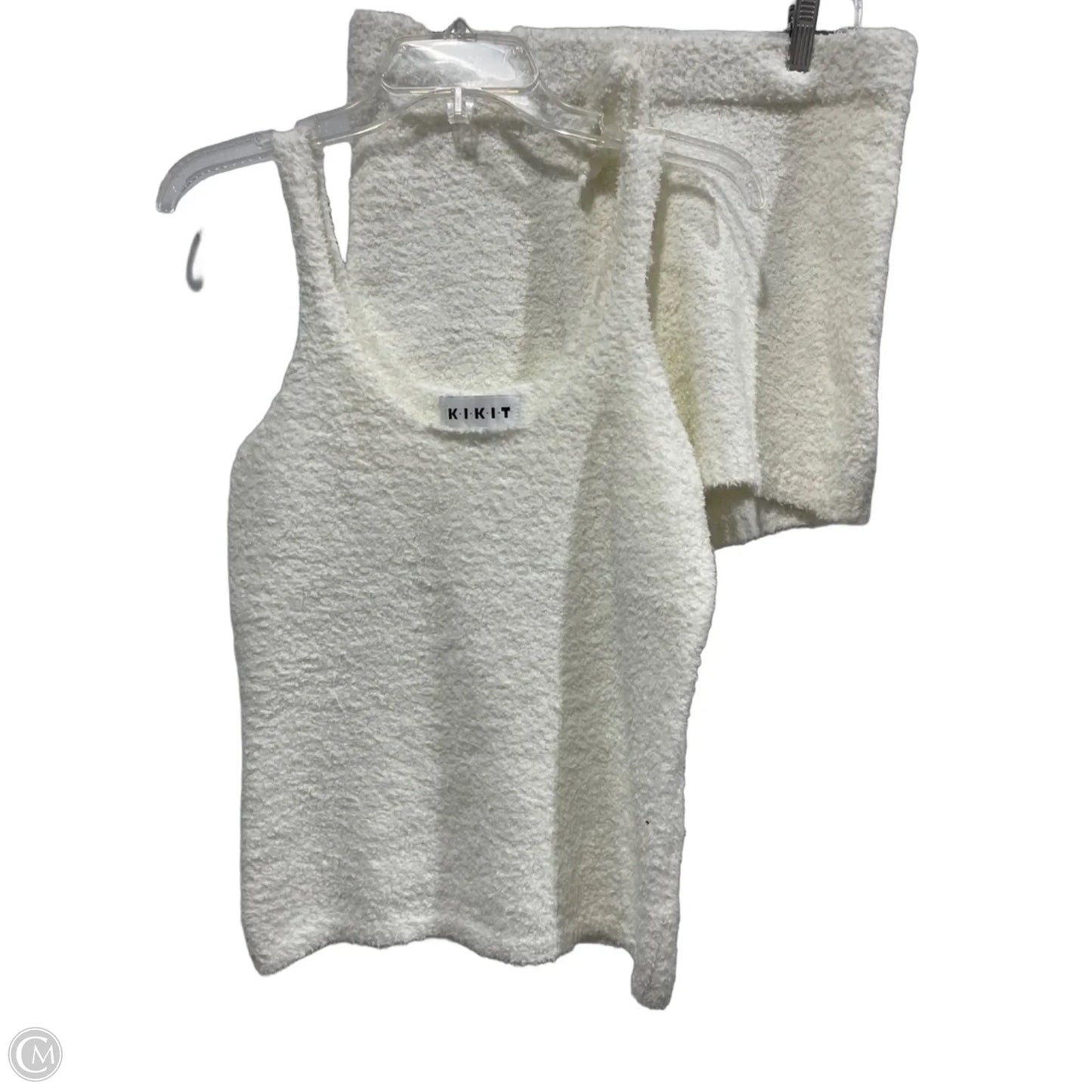 Shorts Set By Clothes Mentor In Cream, Size: M