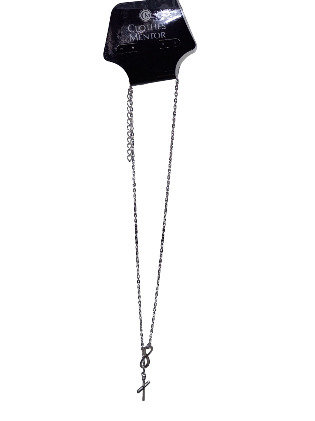 Silver Necklace Chain Clothes Mentor