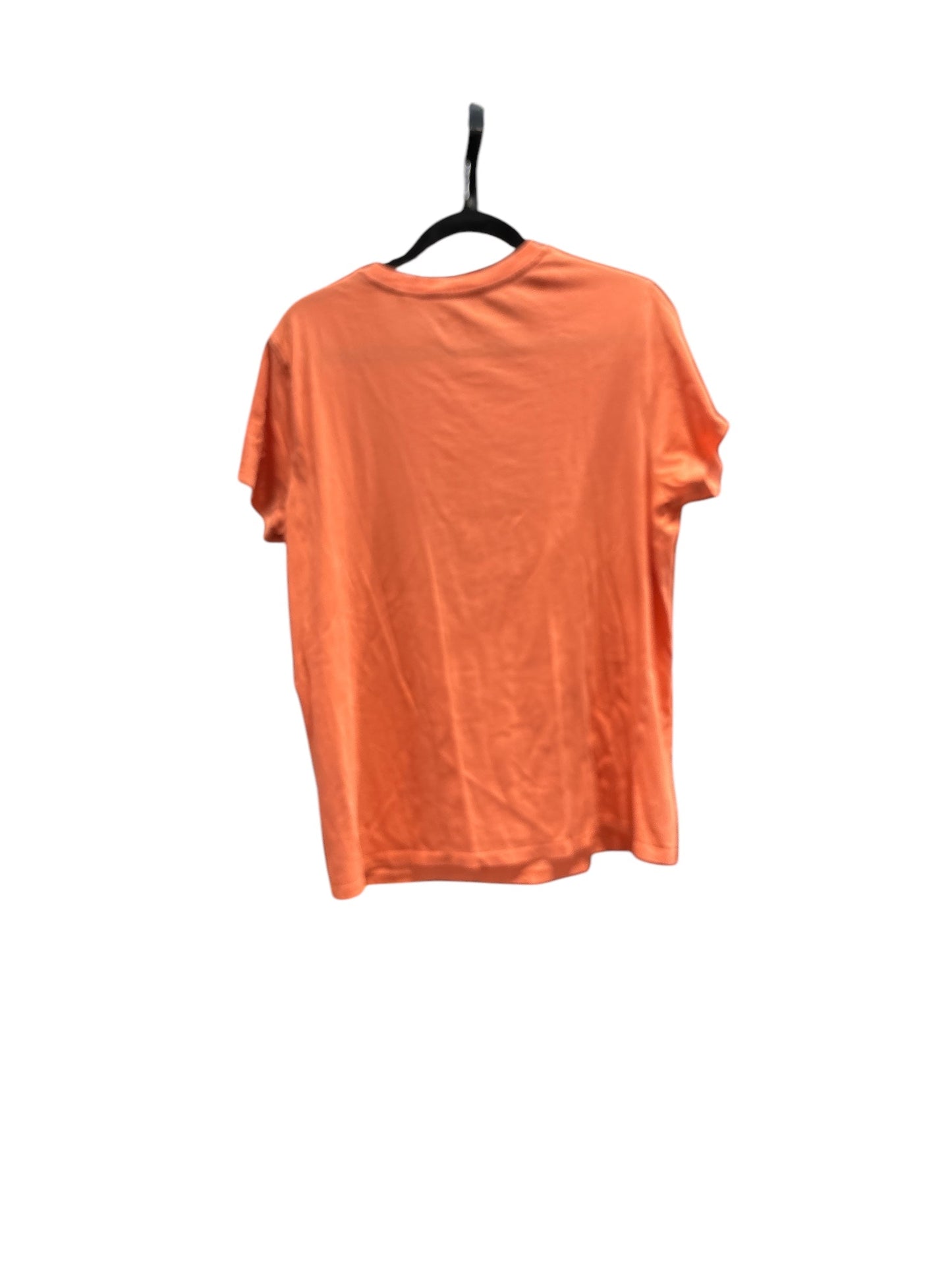 Top Short Sleeve By Levis Capital E In Orange, Size: Xl