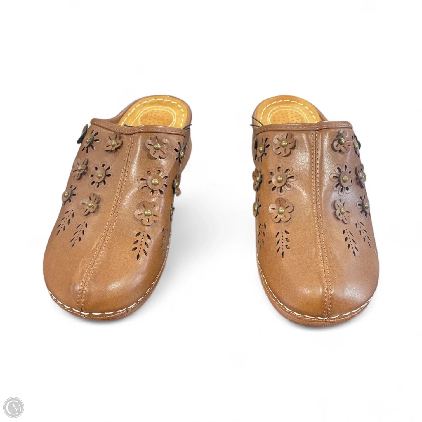 Shoes Flats By Clothes Mentor In Brown, Size: 7