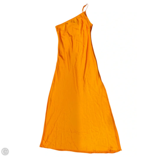 Dress Casual Maxi By Forever 21 In Orange, Size: L