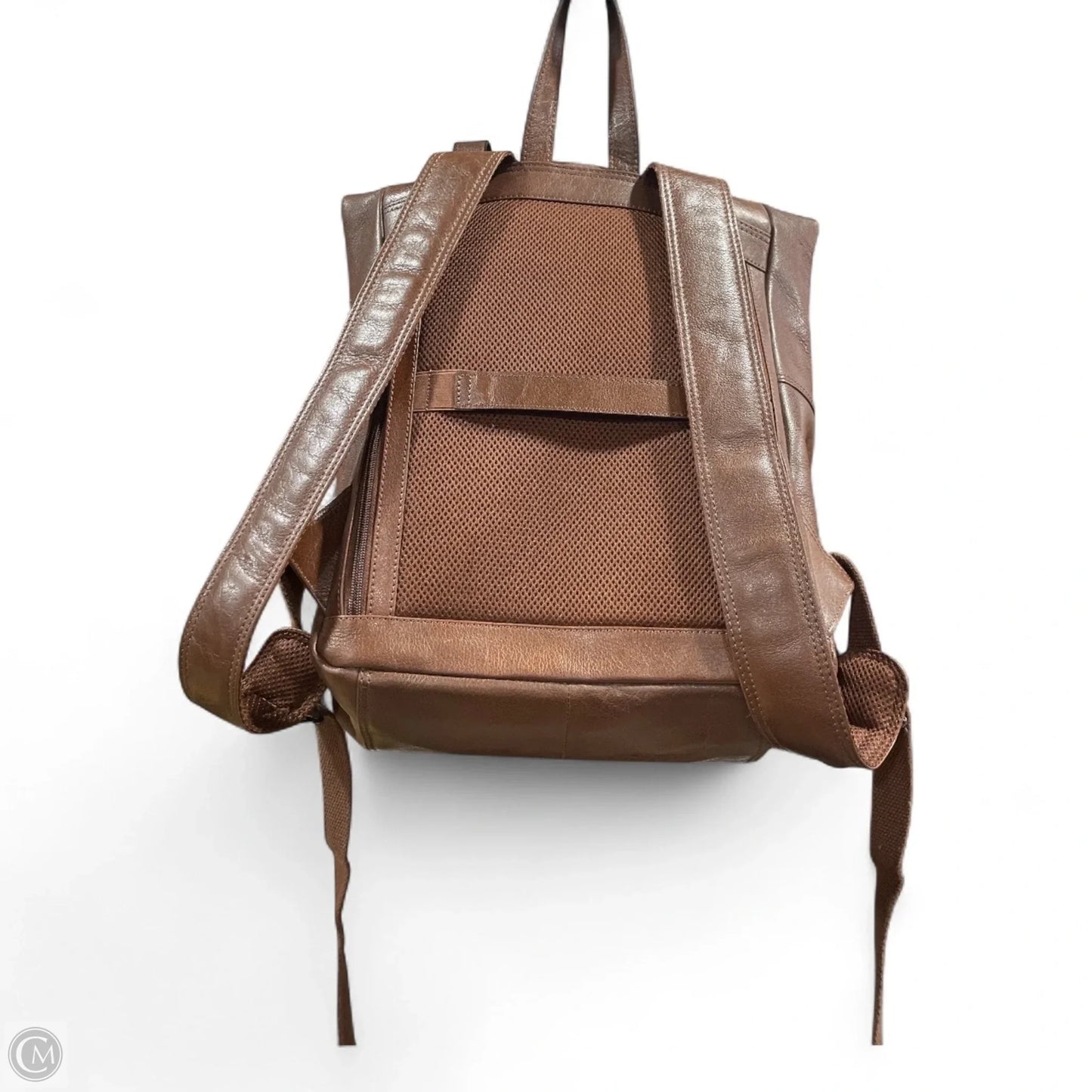 Backpack Leather By Clothes Mentor, Size: Large