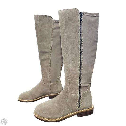 Boots Knee Flats By Donald Pliner In Grey, Size: 6