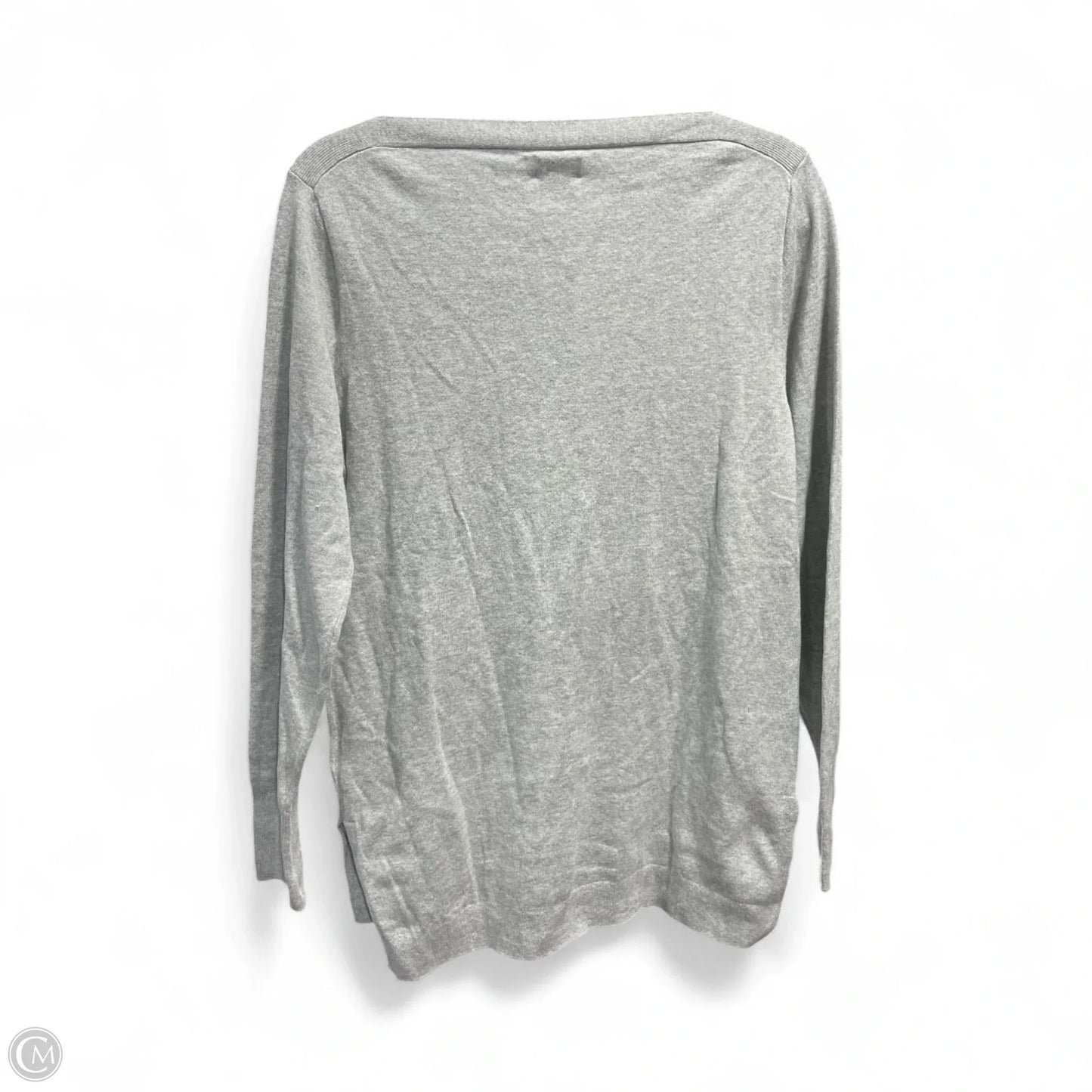 Tunic Long Sleeve By J. Crew In Grey, Size: M