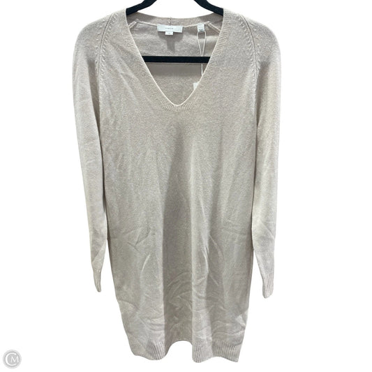 Dress Sweater By Vince In Tan, Size: S